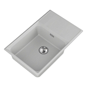 Мойка кухонная Point Этна 78 PN3012W белый , изображение 2