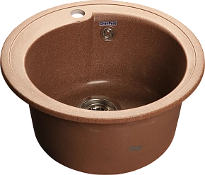 Фото Мойка кухонная GranFest Rondo (R-450) 45 см терракот