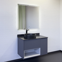 Фото Зеркало Comforty Джанкой 90 бесконтактный сенсор (с антизапотеванием)