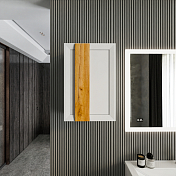 Шкаф Бриклаер Берлин 40x60 белый глянец , изображение 1