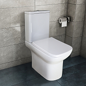Изображение Унитаз-компакт Azario Alba AZ8323 безободковый Унитаз-компакт Azario Alba AZ8323 безободковый , изображение 15