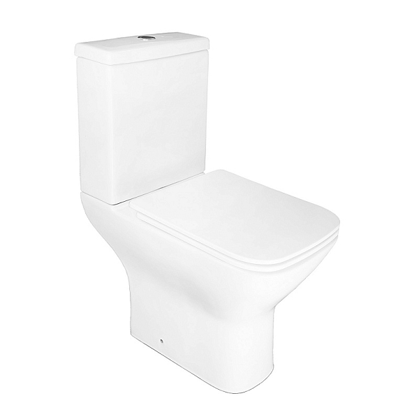 Унитаз-компакт Azario Iris AZ8353 безободковый , изображение 1