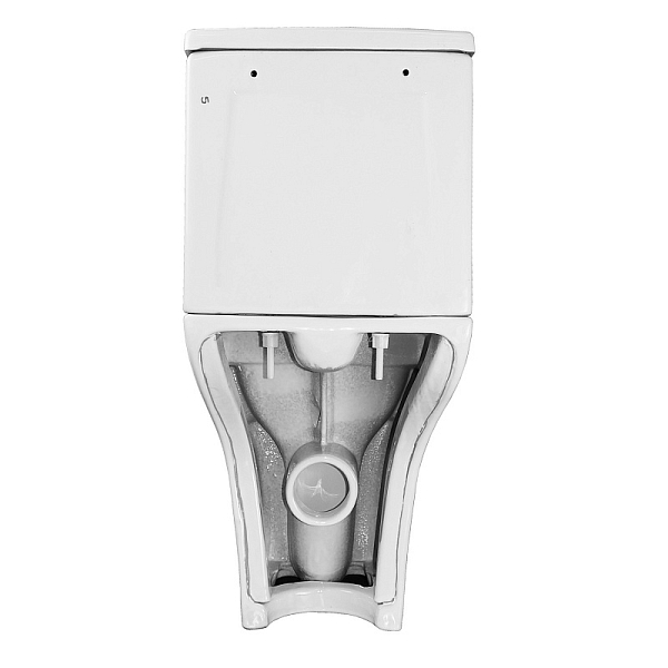 Унитаз-компакт Azario Iris AZ8353 безободковый , изображение 11
