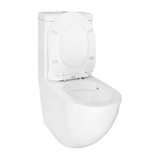 Унитаз-компакт Azario Renda AZ-8693 безободковый , изображение 4