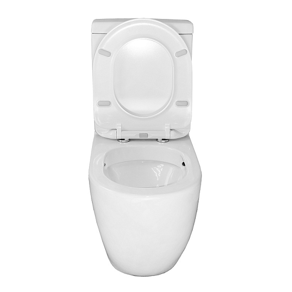 Унитаз-компакт Azario Renda AZ-8693 безободковый , изображение 5