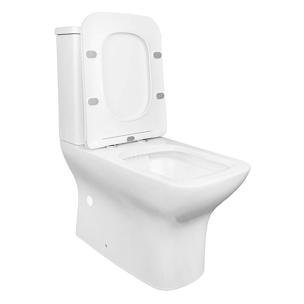 Унитаз-компакт Azario Fresco AZ-8302 безободковый , изображение 3