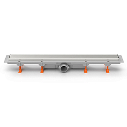 Фото Душевой лоток Azario D50 Klasik AZ-CH 950/50 KN с решеткой 95 см, рамка нержавеющая сталь
