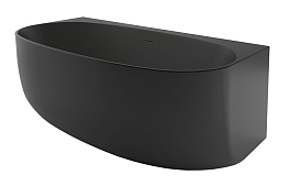 Акриловая ванна Azario Cambridge CAM17289MB 170x88 черная матовая , изображение 1