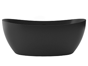 Фото Акриловая ванна Azario Glasgow GLA18080MB 180х80 см черная матовая