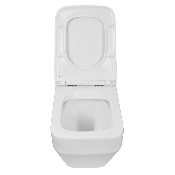 Унитаз подвесной Azario Moneo AZ-0062 безободковый , изображение 3