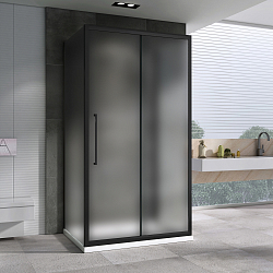 Фото Душевой уголок Abber Schwarzer Diamant AG30150BMH-S90BM-S90BM 150x90