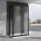 Душевой уголок Abber Schwarzer Diamant AG30170BMH-S100BM-S100BM 170x100 , изображение 2